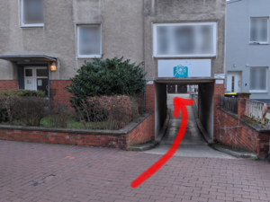 Durchfahrt Landwehrstraße 41a